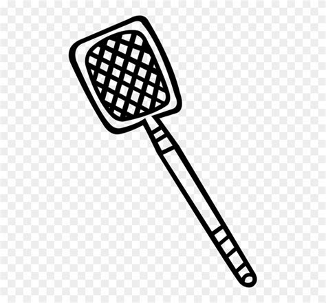 Fly Swatter Png - Fly Swatter Drawing, Transparent Png - 485x700 ...