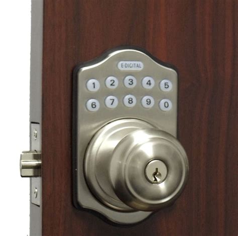 Lockey E930R Digital Keyless Electronic Knob Door Lock with Remote