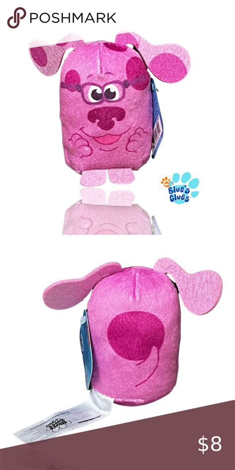 5/$20🎁Blue’s Clues Magenta Licensed Plush 3.5” | Blue’s clues, Small ...