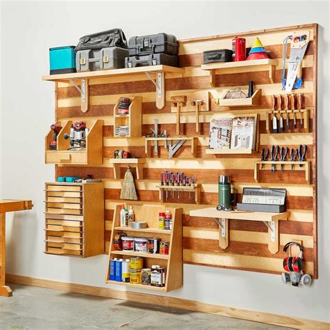 How to Build a French Cleat Tool Storage Wall Tool Wall Storage, Power ...