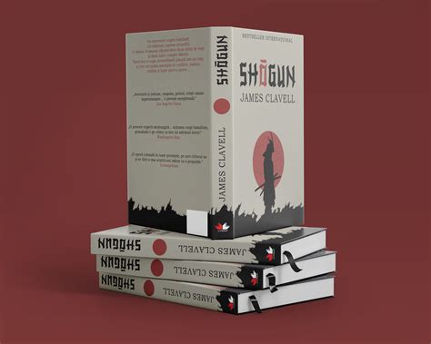 Shogun book cover design on Behance