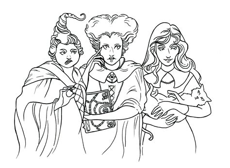 hocus pocus 2 witches Hocus pocus line by ghoulsandgals on deviantart ...