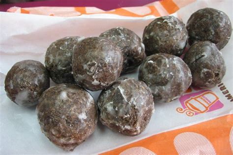 Dunkin-donuts Munchkins... My Childhood Favorite Chocolate glazed ...