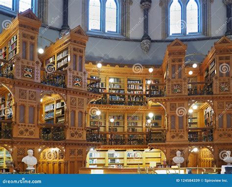 Canadian Parliament Building Interior Editorial Stock Image - Image of carving, interior: 124584339