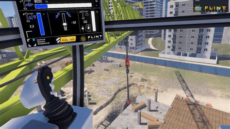 Tower crane simulator. Meet the benefits of VR training