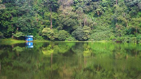 Potret Telaga Warna Puncak Bogor, Sajikan Keindahan Gradasi Warna yang Menakjubkan