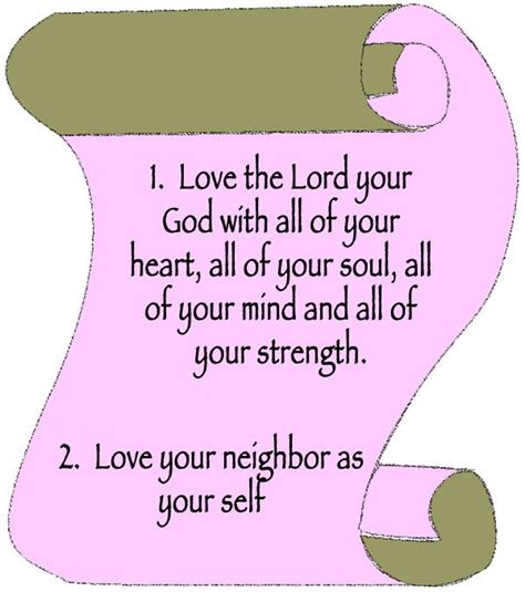 Greatest Commandments | Sunday School Lady | Greatest commandment ...