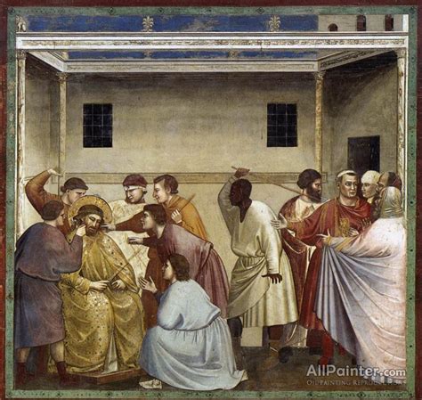 Giotto Di Bondone Scenes From The Life Of Christ: 17. Flagellation ...