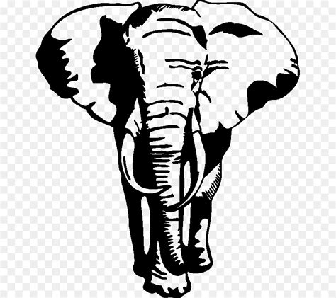 Free Elephant Silhouette Stencil, Download Free Clip Art, Free Clip Art on Clipart Library