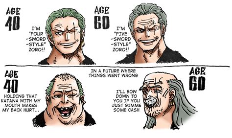 Straw Hat Pirates 40/60 years : r/OnePiece