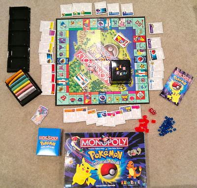 POKEMON MONOPOLY BOARD GAME COLLECTORS EDITION PIKACHU | #372495855