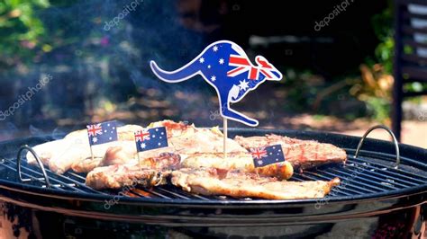 Iconic Australian BBQ close up — Stock Photo © amarosy #177126808