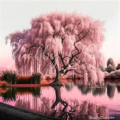 Pink Willow Tree Free Return | www.pinnaxis.com