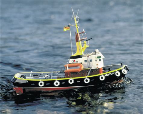 Neptune Tug Boat including Fittings 1:50 Scale Krick Robbe RC Model Kit ...