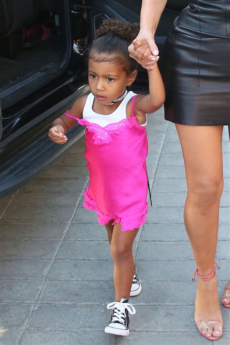 North West Wears a Slip Dress and a Choker to Grandma MJ's Birthday Party in San Diego | Teen Vogue