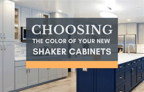 Choosing Your New Shaker Cabinet Color - Best Online Cabinets