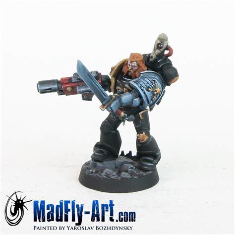 Deathwatch Marine – MadFly-Art Miniature Painting Studio