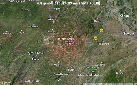 Earthquake Hits Rajasthan's Jaipur 4.4 Magnitude | Gamers Journalism