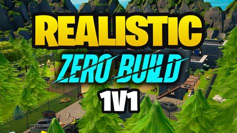 Realistic Zero Build 1v1 🎯 [ bullseye ] – Fortnite Creative Map Code