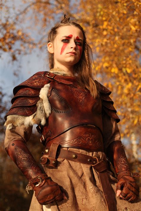 LARP Complete Armour Shield Maiden order online with larp-fashion.co.uk