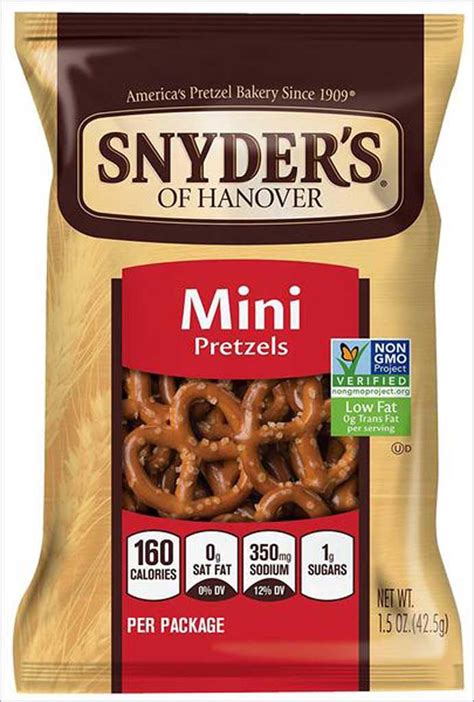 Snyder's of Hanover Mini Pretzels for Office Snack Delivery