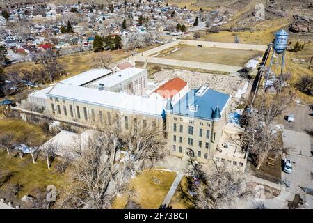 Wyoming Frontier Prison Museum, Rawlins, WY Stock Photo - Alamy