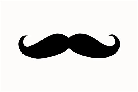 Black Mustache Clip Art at Clker.com - vector clip art online, royalty ...