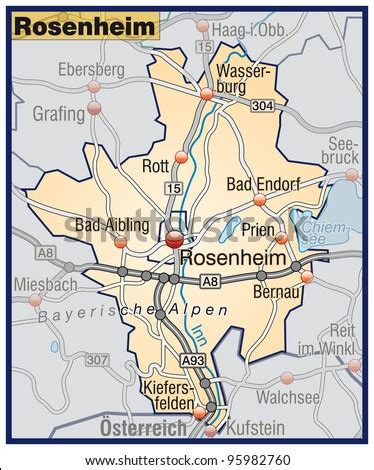 Rosenheim Germany Map - Time Zones Map