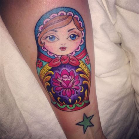 Pin by Juliana Johnson on Tattoo Love | Russian doll tattoo, Doll tattoo, Matryoshka tattoo