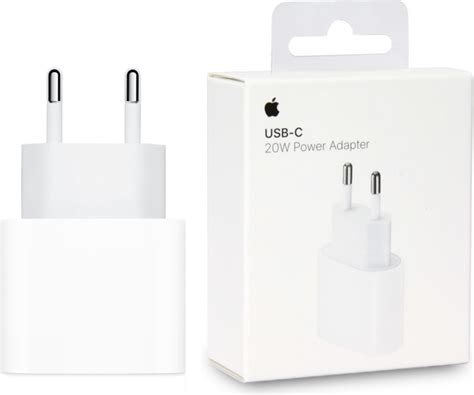 ᐅ • Apple iPhone 14 USB-C Power Adapter - Origineel Retailverpakking - 20W | Eenvoudig bij ...