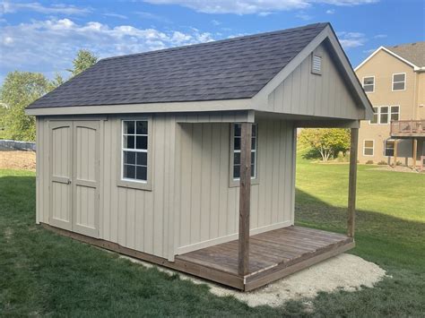 Sheds with Covered Porches — Storage Sheds MN, WI | Built on Your Site ...