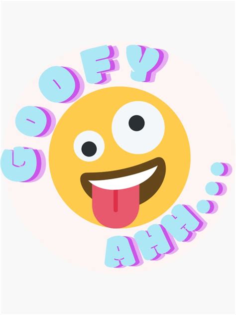 "Silly Tik Tok Goofy Ahh... " Sticker for Sale by DucCreative | Redbubble