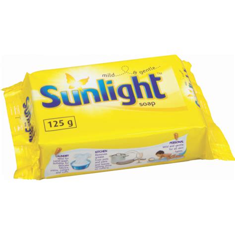 SUNLIGHT HAND WASHING SOAP BARS Color Green Liquid size 125g