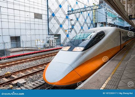 Taiwan High Speed Rail at Zuoying Station. Editorial Photography ...