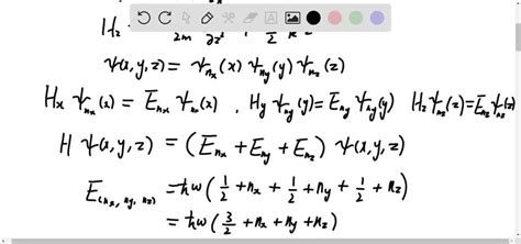 SOLVED:A Three-Dimensional Isotropic HarmonicOscillator. An isotropic harmonic oscillator has ...