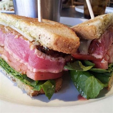 The Yard House. Seared Ahi Tuna Sandwich. | Food, Tuna sandwich ...