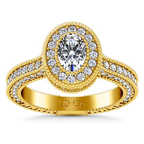 Yellow Gold Engagement Rings - 14K Gold Rings l FrostNYC