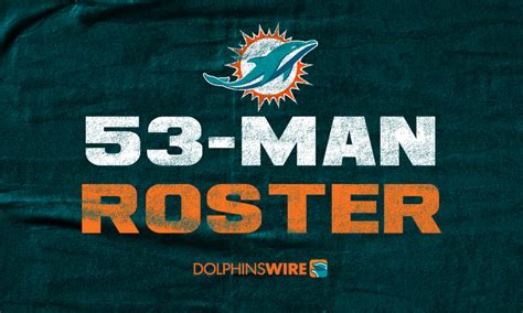 Here’s the Dolphins 53-man roster to start 2023 after cuts