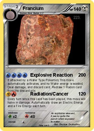 Pokémon Francium - Explosive Reaction - My Pokemon Card