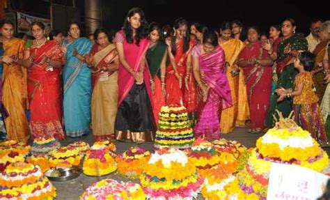 Bathukamma Festival Pictures, Images