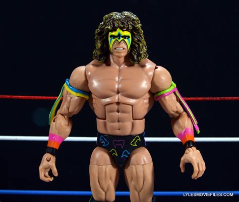 Ultimate Warrior Hall of Fame figure -front close up | Lyles Movie Files