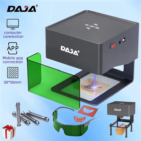 3W-DAJA-DJ6-Laser-Engraver-Diy-Laser-Engraving-Machine-Fast-Mini-Logo-Mark-Printer-Cutter ...