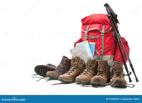 Hiking Equipment Stock Images - Image: 21666344