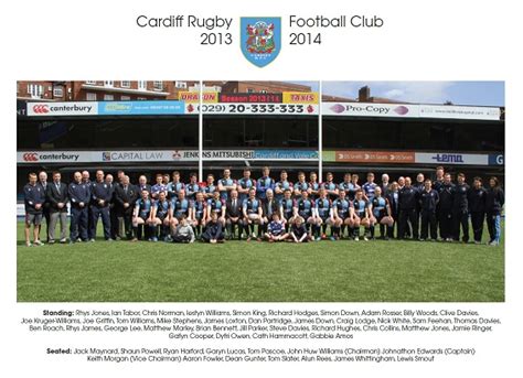 Cardiff RFC Season Review 2013 – 2014 – CARDIFF RFC