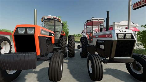 FS22 White workhorse 195 v1.0 - FS 22 Tractors Mod Download