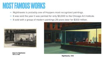 Edward Hopper Biography PPT by Simply Teach Art | TPT