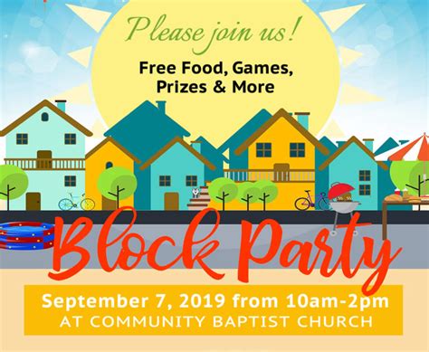 Community Baptist Church | Block Party & ReLaunch SundayBlock Party & ReLaunch Sunday ...