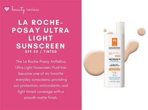 La Roche Posay Ultra Light Sunscreen Review + Giveaway - Tea with MD ...