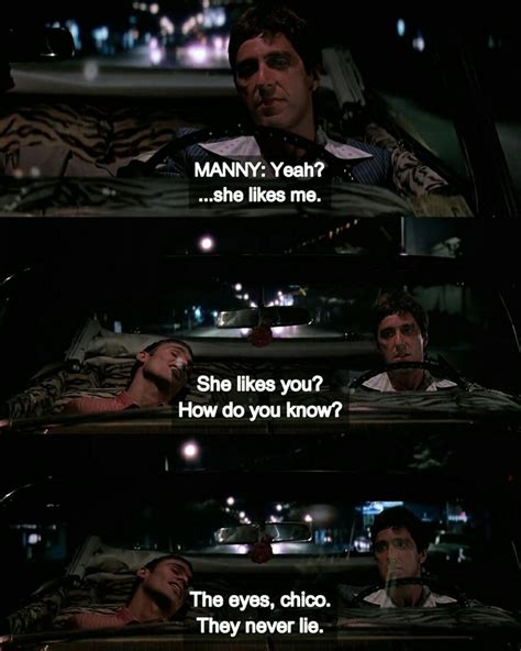 Scarface (1983) | Witty instagram captions, Scarface, Tv series quotes