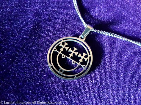 Sigil of Sitri Pendant (Stainless Steel)